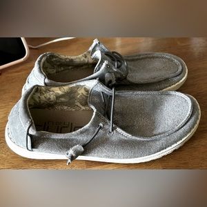 Silver/Grey Sparkle Women’s Hey Dudes